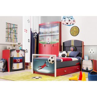 Soccer Twin Upholstered Customizable Bedroom Set