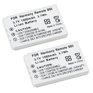 INSTEN Battery for Logitech Harmony Remote 890/ 885/ 880 (Pack of 2