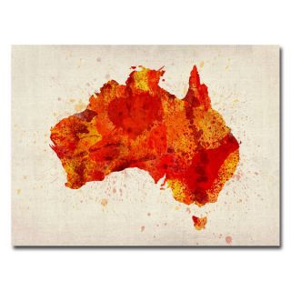 Michael Tompsett Australia   Paint Splashes Canvas Art