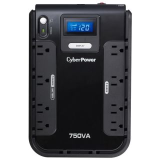 CyberPower TAA Compliant CP750LCDTAA Intelligent LCD 750VA/420W Deskt