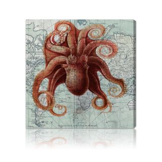 Octopus Gallery wrapped Canvas Art