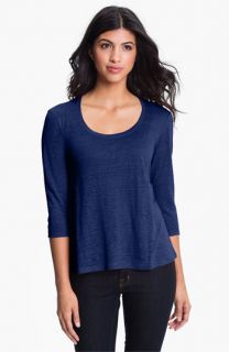 Eileen Fisher A Line Linen Tee