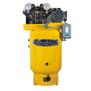 EMAX Industrial Plus 10 HP 3 Phase 120 gallon Vertical Premium