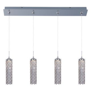 Shanell 4 Light LED RapidJack Pendant and Canopy