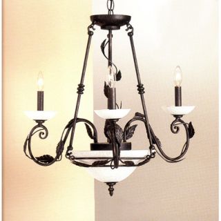 Capri 5 Light Candle Chandelier by Classic Lighting