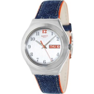Swatch Mens Originals SUSS400 Blue Silicone Swiss Quartz Watch with