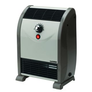 Lasko 750 Watt Portable Electric Fan Compact Heater with Thermostat