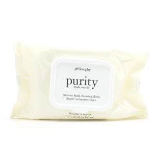 Philosophy Purity Made Simple One step Facial Cleansing Cloths (30