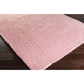 Pado Pastel Pink Solid Area Rug by Surya