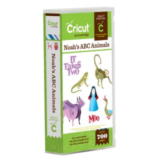 Cricut Noahs ABC Animals Shapes Cartridge   14364465  