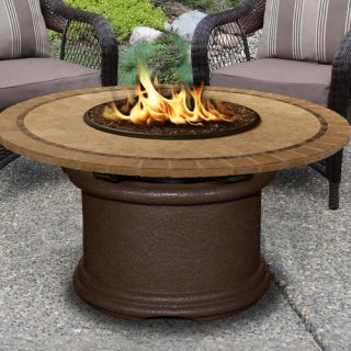 Del Mar Chat Height Fire Pit by California Outdoor Concepts