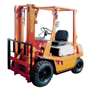 TOYOTA Reconditioned Forklift — 2 Stage, 5,000-lb. Capacity, 1997-2003, Model# TOYOTA 7FGU25 1997-2003  Forklifts
