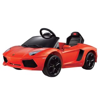 Rastar Lamborghini Aventador LP700 4 6V Remote Controlled Car   Orange   Battery Powered Riding Toys