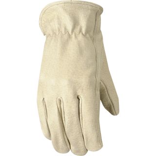 Wells Lamont Full-Grain Pigskin Driver Gloves — Light Tan, XL, Model# 1133  Driving Gloves
