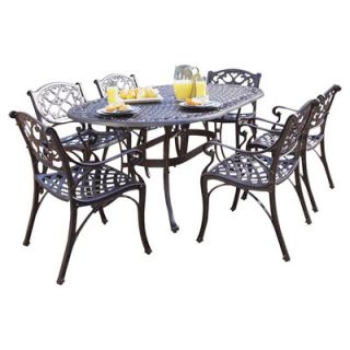 Home Styles Biscayne 7 Piece Outdoor Dining Set