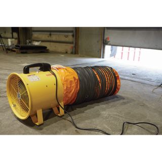 Strongway Ventilating Hose for 12in. Utility Blower, Item# 49945 — 20ft.  Air Mover   Carpet Blower Accessories
