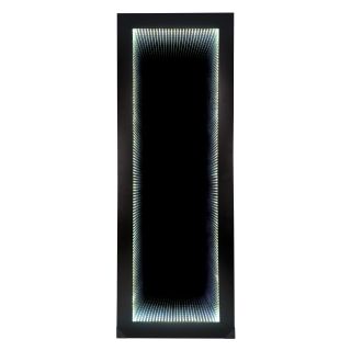 Wooden Full Length Wall Mirror with LED Infinity Lights   Mirrors