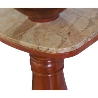 Impressions by Imperial 27 Square Frame Canyon Mahogany Pedestal with