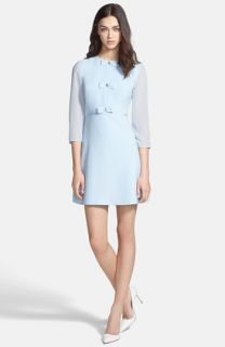 Ted Baker London Bow Detail Stretch A Line Dress