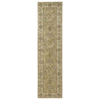 Anabelle Hand tufted Camel color Wool Rug (26 x 10)