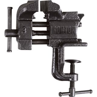 Ironton 3in. Clamp-On Bench Vise  Bench Vises