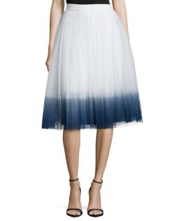 Bailey 44 Sweet Pea Ombre Skirt, Chalk/Navy