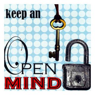Keep an Open Mind Canvas Art by Oopsy Daisy