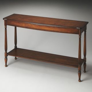 Butler Bennett Console Table   Antique Cherry   Console Tables