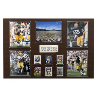NFL 24 x 36 in. Green Bay Packers Greatest Star Plaque   Collectible Wall Art & Photography