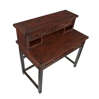 Home Styles Cabin Creek Computer Desk with Hutch and Keyboard Tray