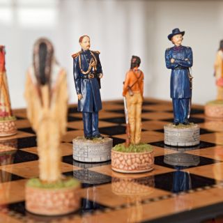 Battle of Little Bighorn Chess Set