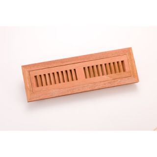 75 x 12.25 American Maple Wood Flush Mount Vent Cover by Image