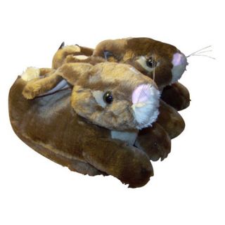 Comfy Feet Bunny Animal Feet Slippers   Mens Slippers