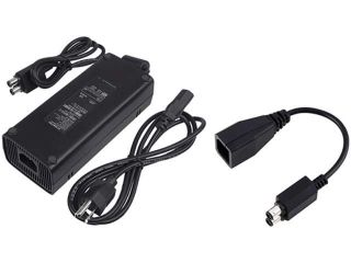 Insten 1647365 1X AC Power Adapter compatible with Microsoft XBox 360 Slim