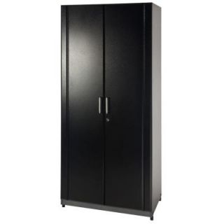 ClosetMaid 73 1/4 in. H x 32 in. W x 18 3/4 in. D 2 Door Cabinet in Black 12740