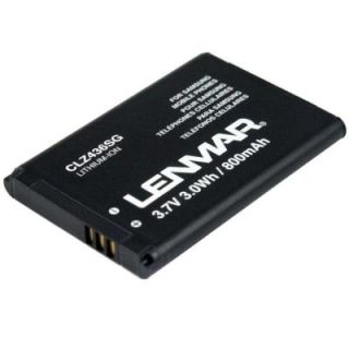Lenmar Lithium Ion 800mAh/3.7 Volt Mobile Phone Replacement Battery CLZ436SG