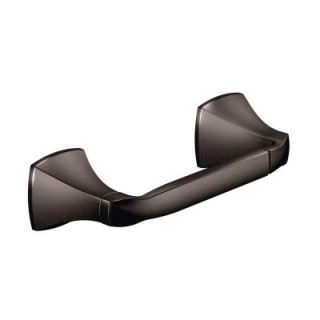 MOEN Voss Pivoting Double Post Toilet Paper Holder in Oil Rubbed Bronze YB5108ORB