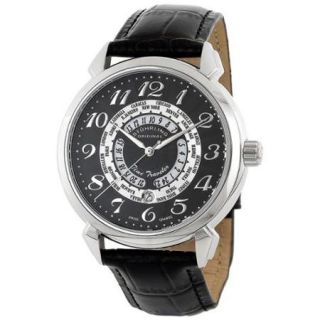 Stuhrling Original Men's Time Traveler Water Resistant Swiss Quartz Watch