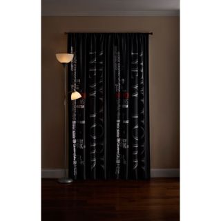 Mainstays Polyester Room Darkening NYC Curtain Panel, Set of 2
