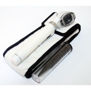 Defender White Mini Pocket Fiber Optic Otoscope Medical ENT Diagnostic