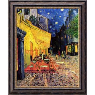 Vincent van Gogh Cafe Terrace At Night, 1888 Framed Art Canvas