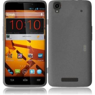 Insten For ZTE Max N9520 Silicone Soft Skin Cover Case Smoke