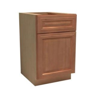 Home Decorators Collection 30x34.5x21 in. Dartmouth Assembled Vanity Base Cabinet with 2 Doors and 1 Drawer in Cinnamon VB3021 DCN
