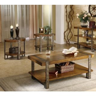 Riverside Sierra Rectangular 3 Piece Coffee Table Set   Coffee Table Sets