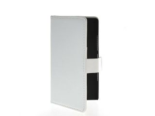 MOONCASE Flip Leather Wallet Card Shell Pouch Stand Case Cover For Nokia Lumia Icon 929 White