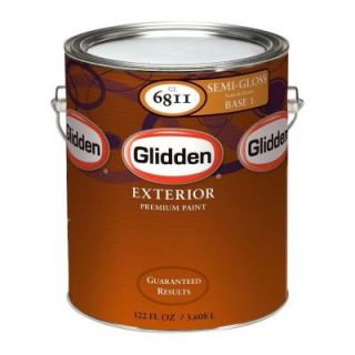 Glidden Premium 1 gal. Semi Gloss Latex Exterior Paint GL6812 01