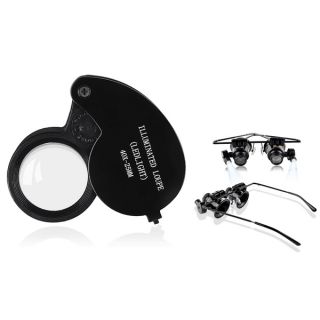 INSTEN Magnifying Glass/ Magnifying Glasses Combo   15639847