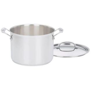 Cuisinart Chef's Classic 8 Qt. Stockpot with Cover in Stainless 766 24