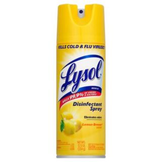 Lysol Disinfectant Spray, Lemon Breeze, 12.3 Ounce