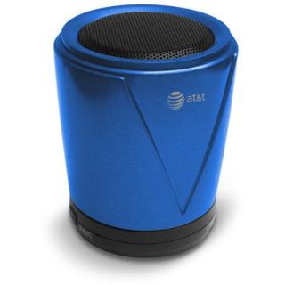 AT&T Hot Joe Portable Bluetooth Speaker, Blue